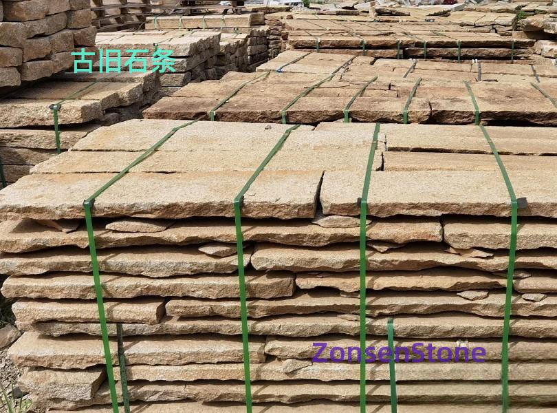 Old stone slabs