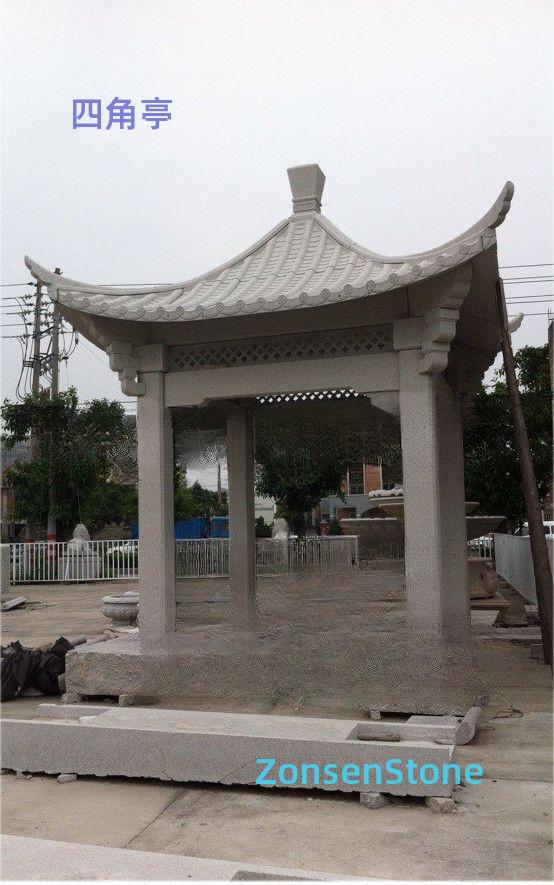 Four-cornered pavilion