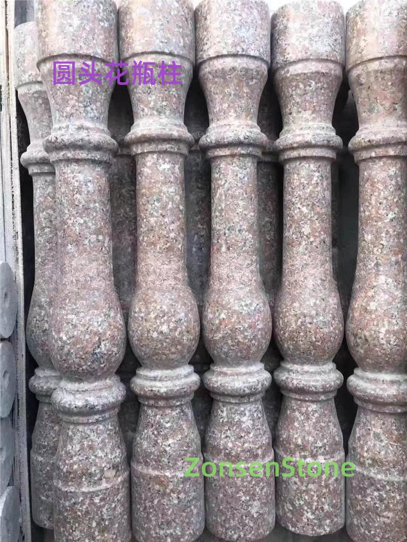 Round-headed vase column