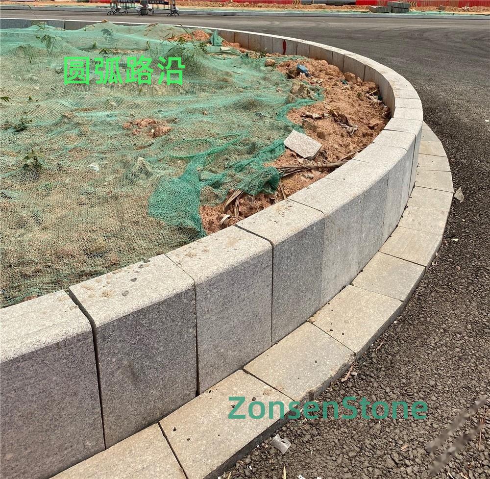 rounded curb