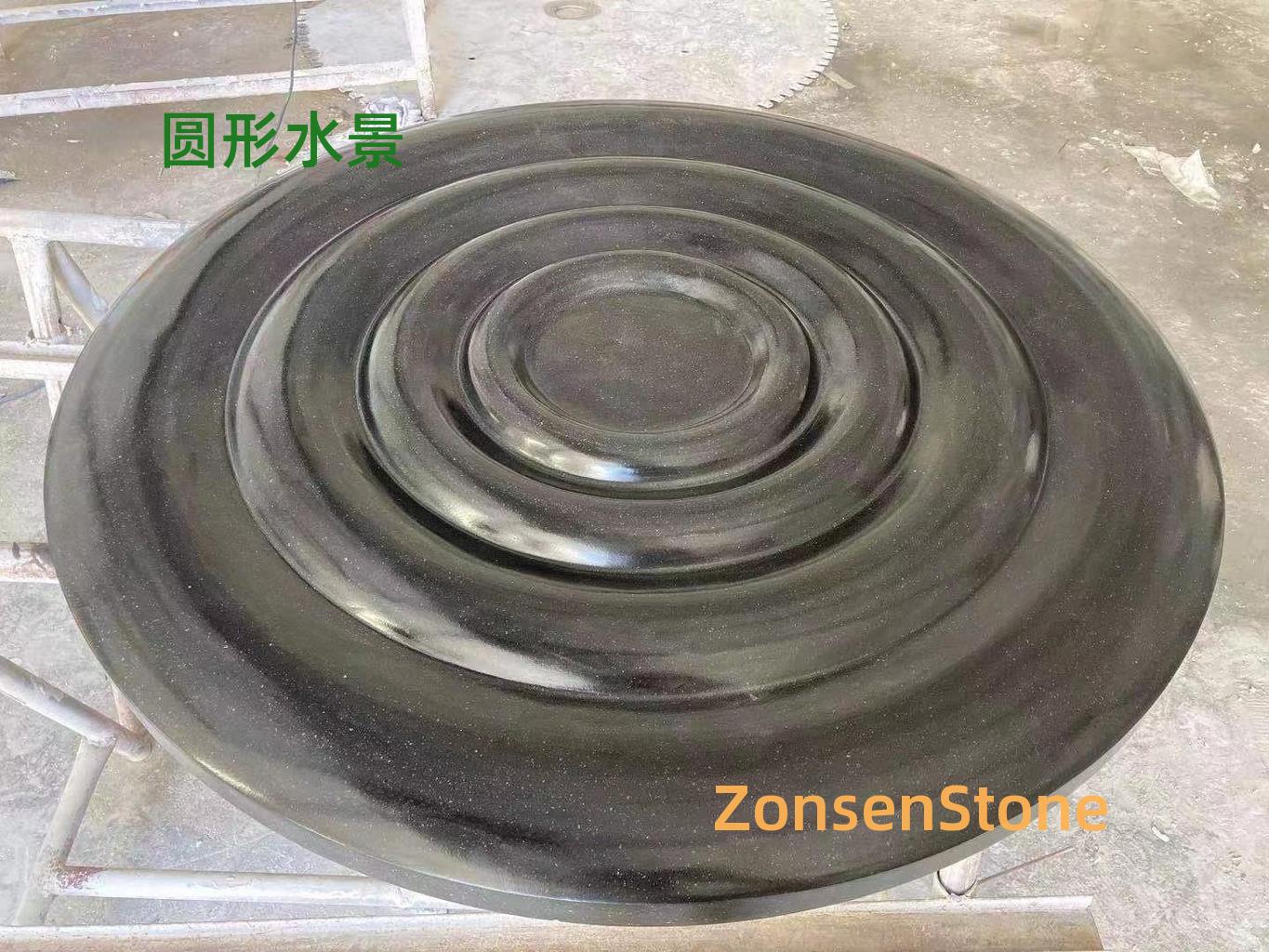 Circular water feature