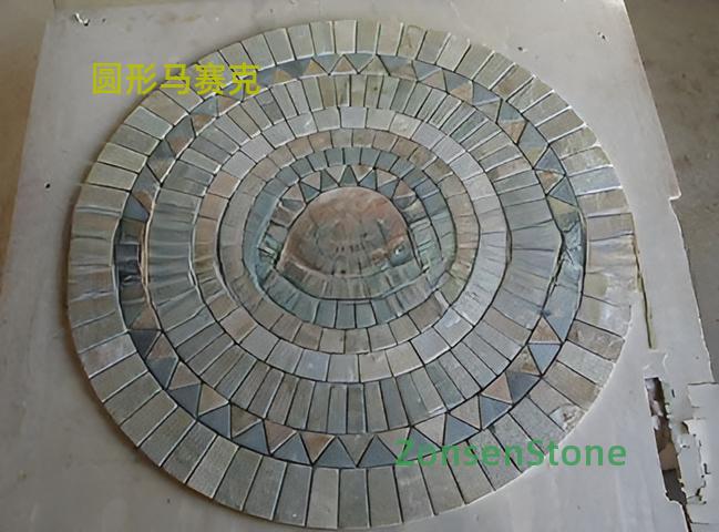 Circular mosaic