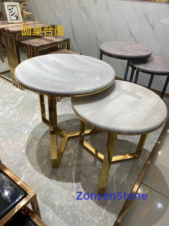 Round tabletop