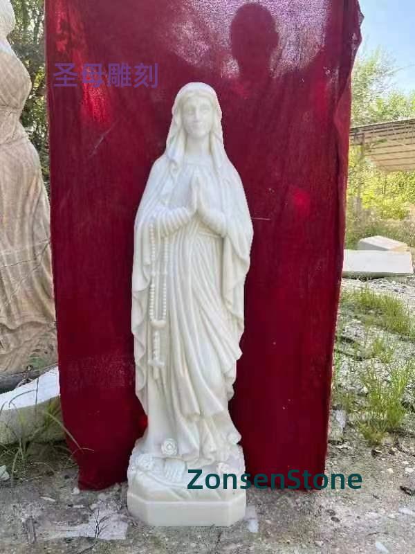Madonna sculpture