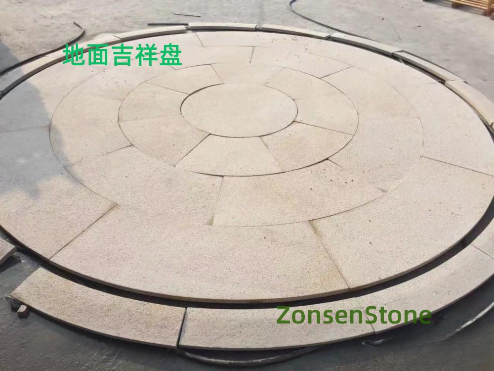 Ground auspicious plate