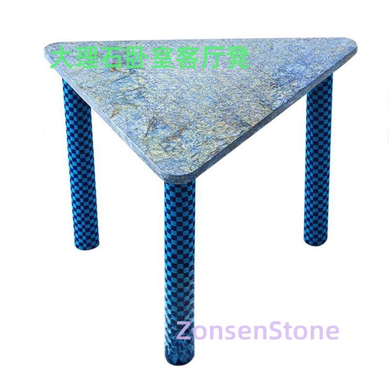 Marble bedroom living room stool
