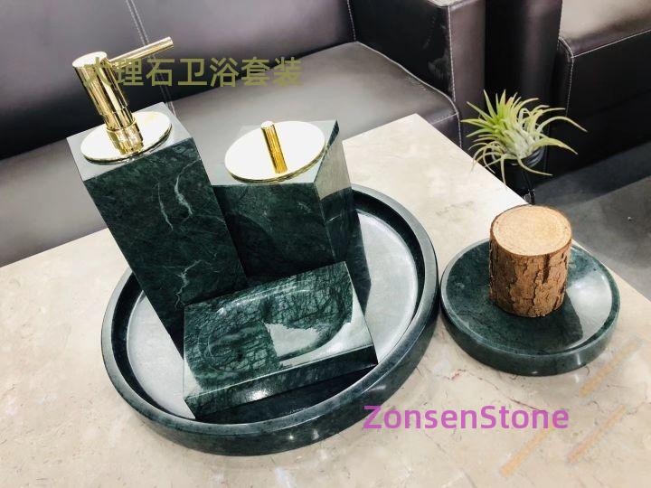 Marble bathroom set