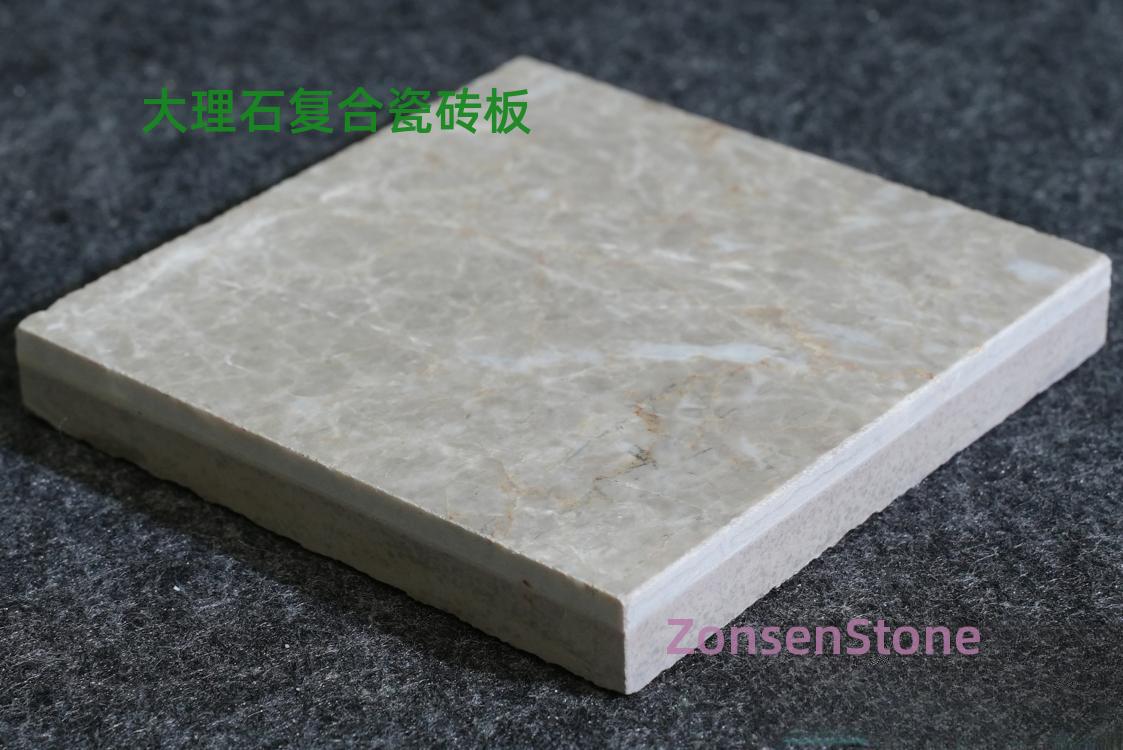 Marble composite ceramic tile panels