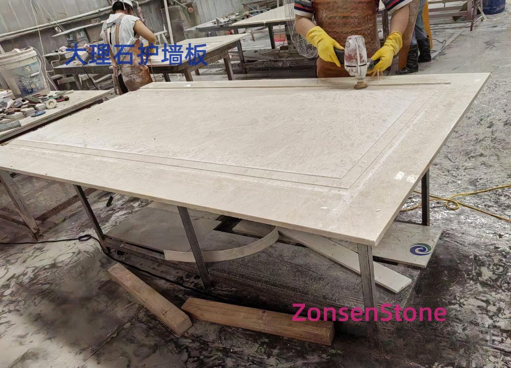 Marble wall panel