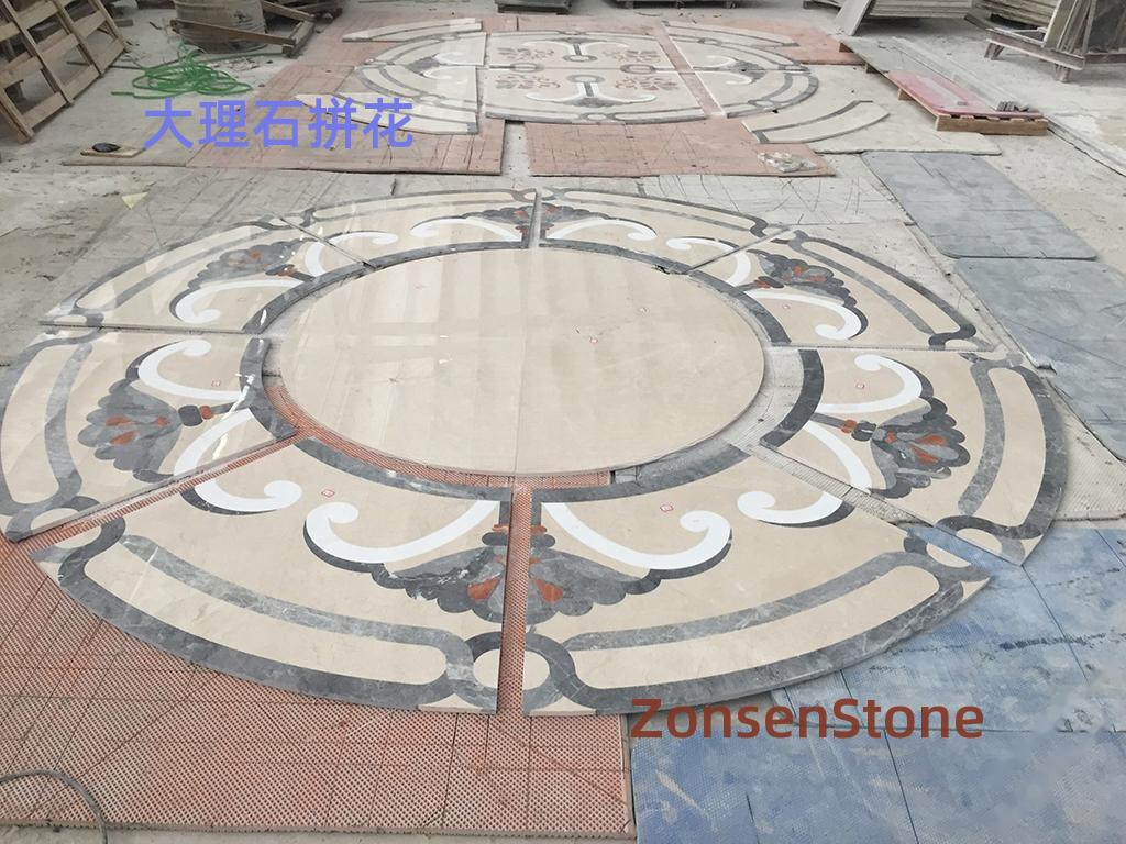 Marble mosaic