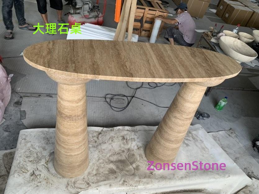 marble table