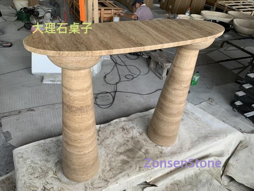 marble table