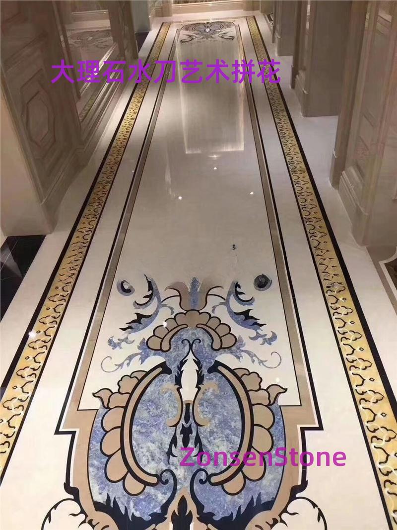 Marble Waterjet Art Mosaic