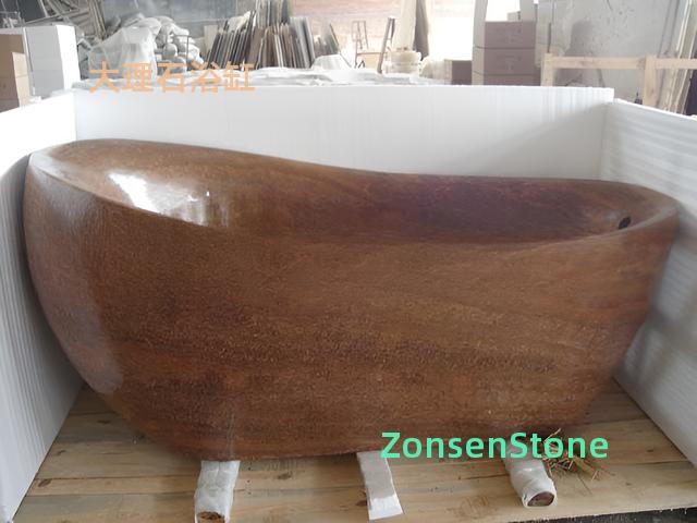 Marble bathtub