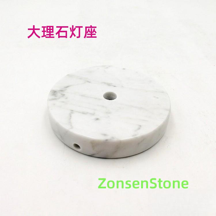 Marble lamp base