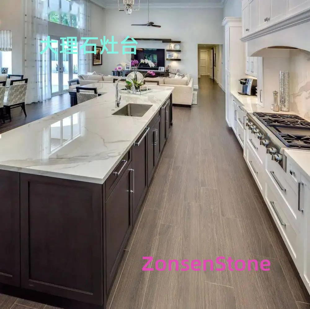 Marble stovetop