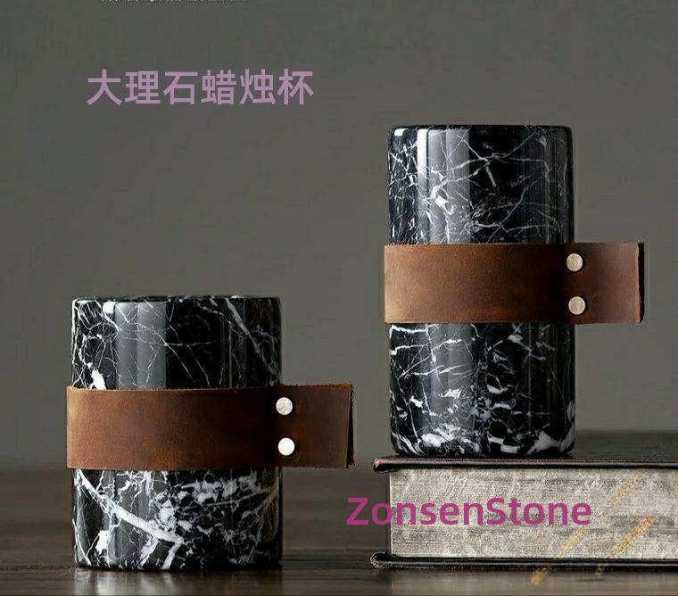 Marble Candle Cup