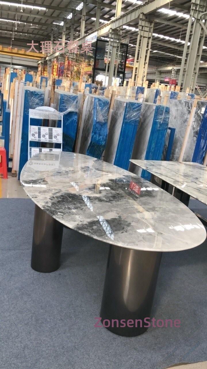 Marble dining table