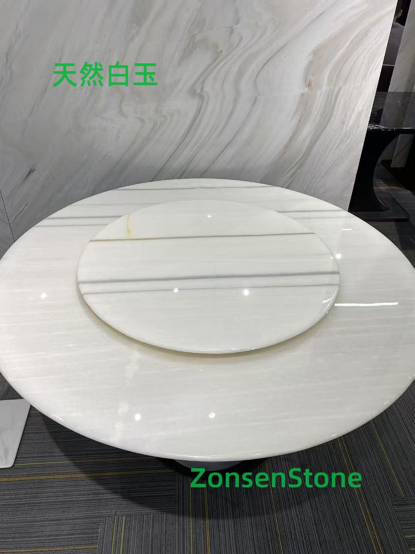 natural white jade