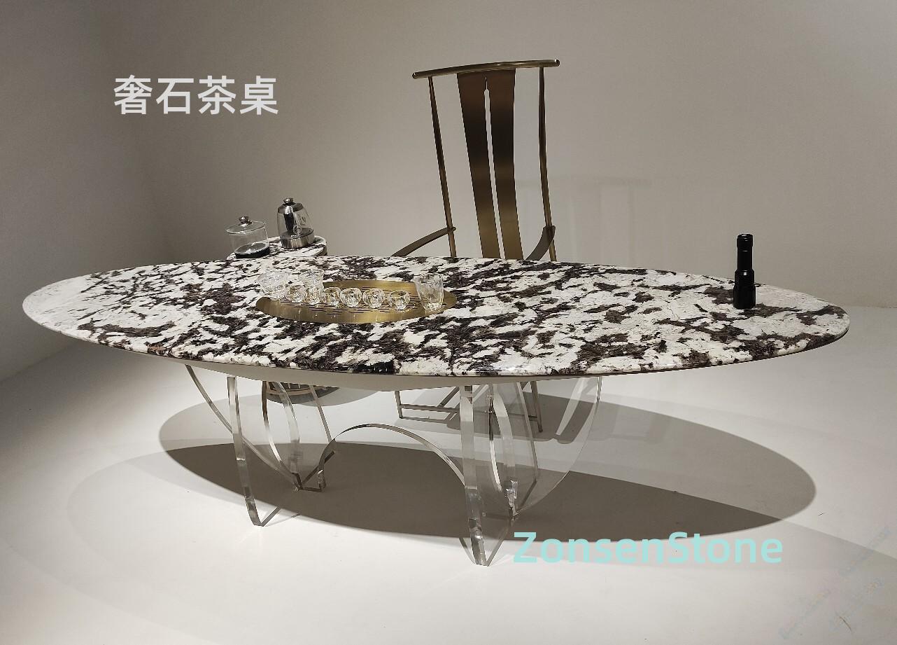 Luxury Stone Tea Table