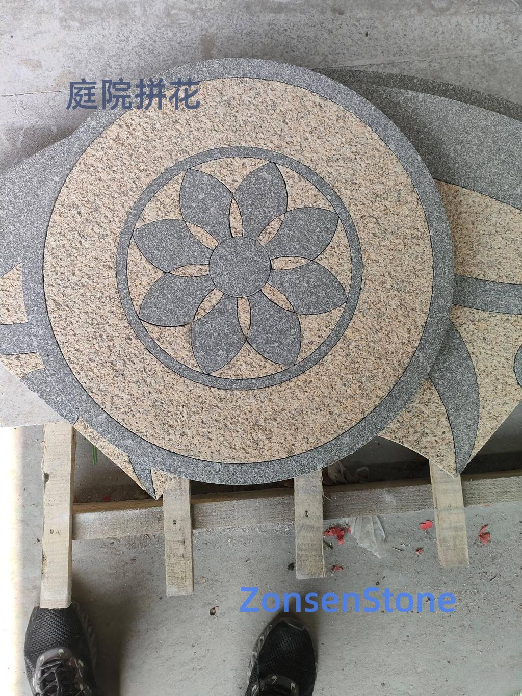 Courtyard mosaic