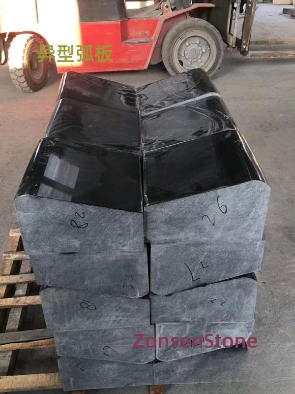 Irregular curved plate