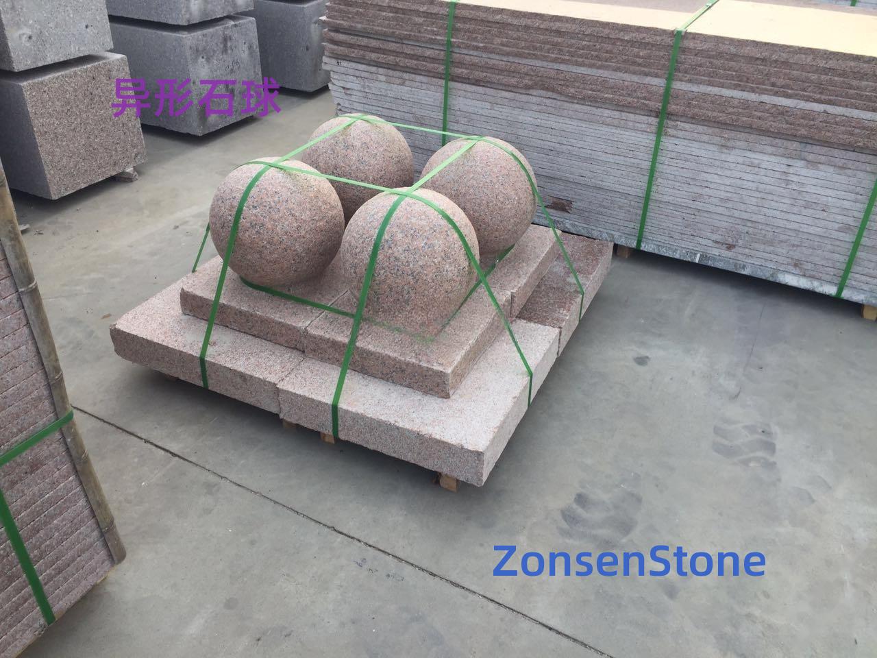 Odd-shaped stone ball
