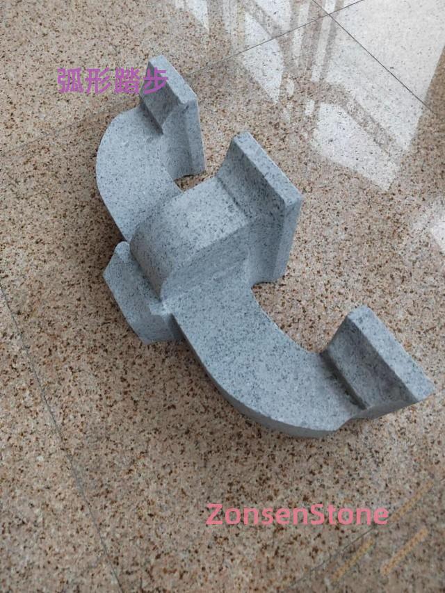 curved steps