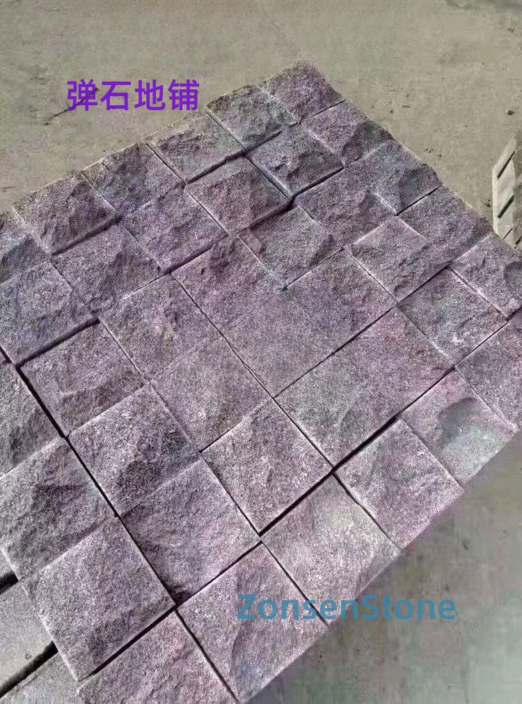 cobblestone floor