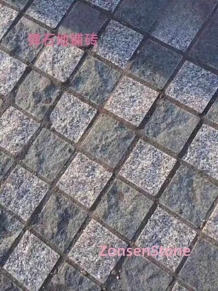 cobblestone paving bricks