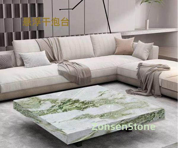 Suspended dry foaming platform