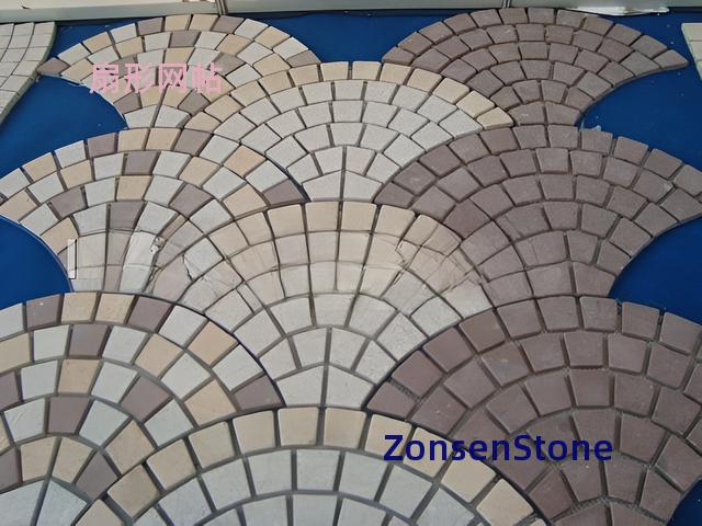 Fan-shaped post