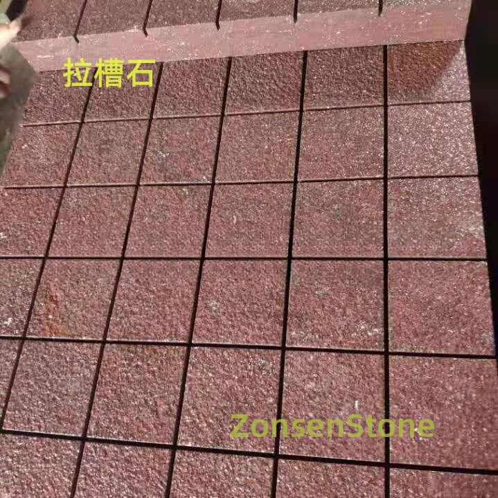 Grooved stone