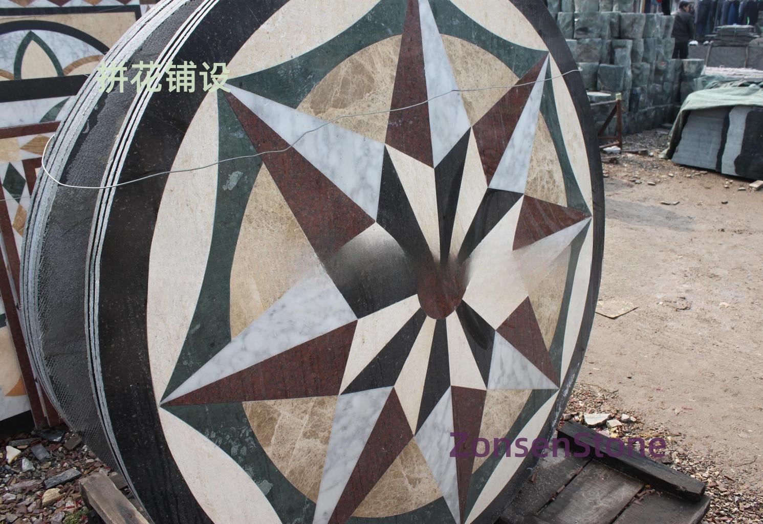 Mosaic paving