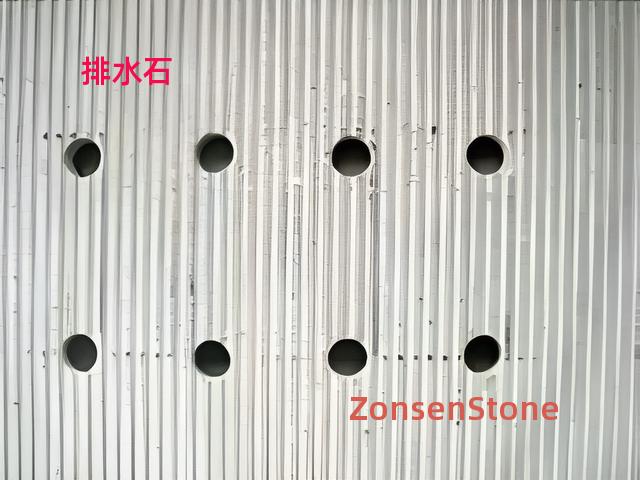 Drainage stones
