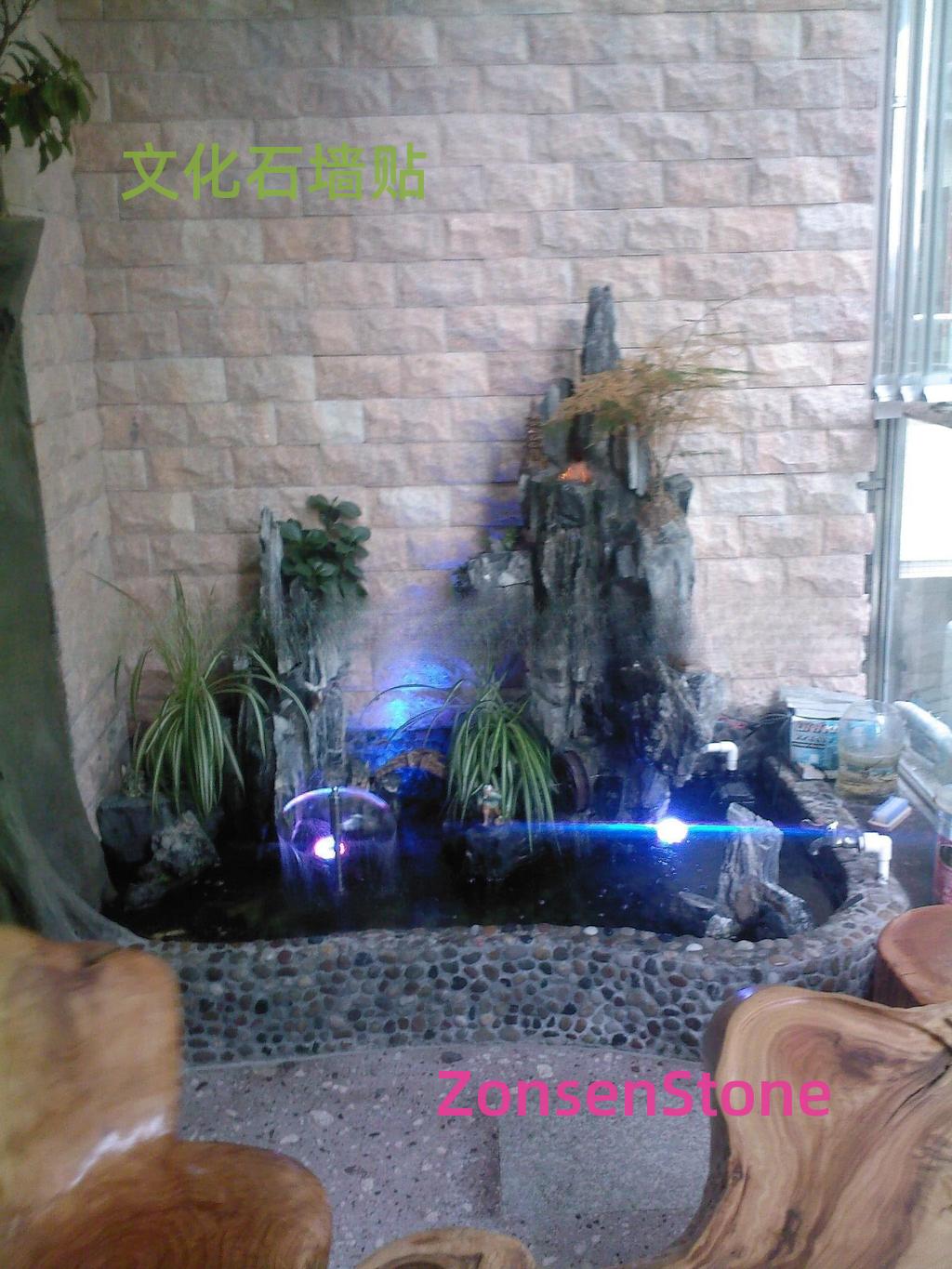 Cultural stone wall stickers