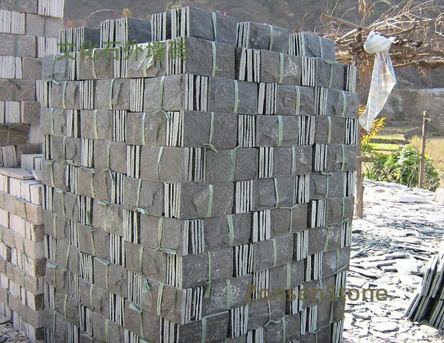 Cultural stone exterior wall tiles
