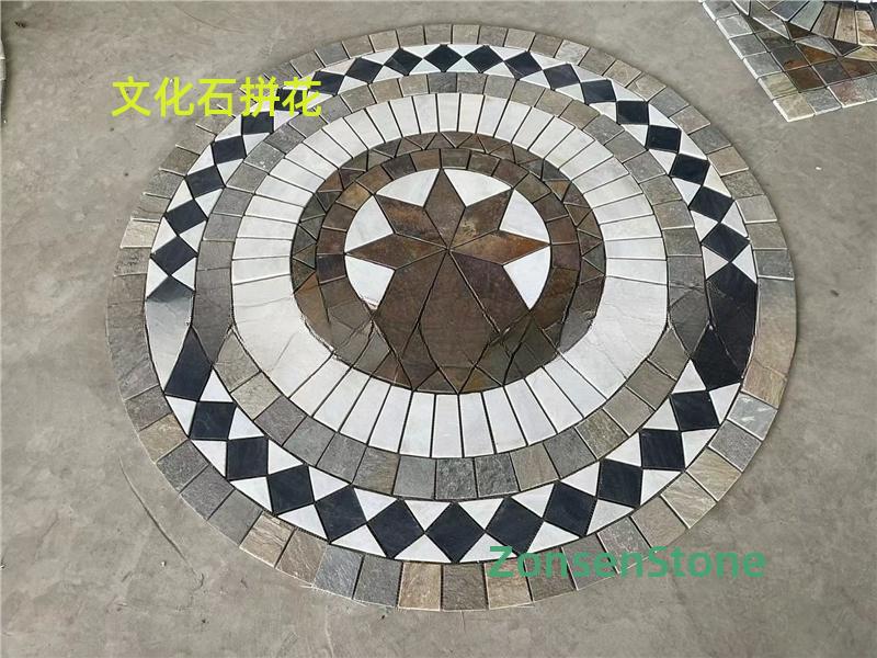 Cultural stone mosaic