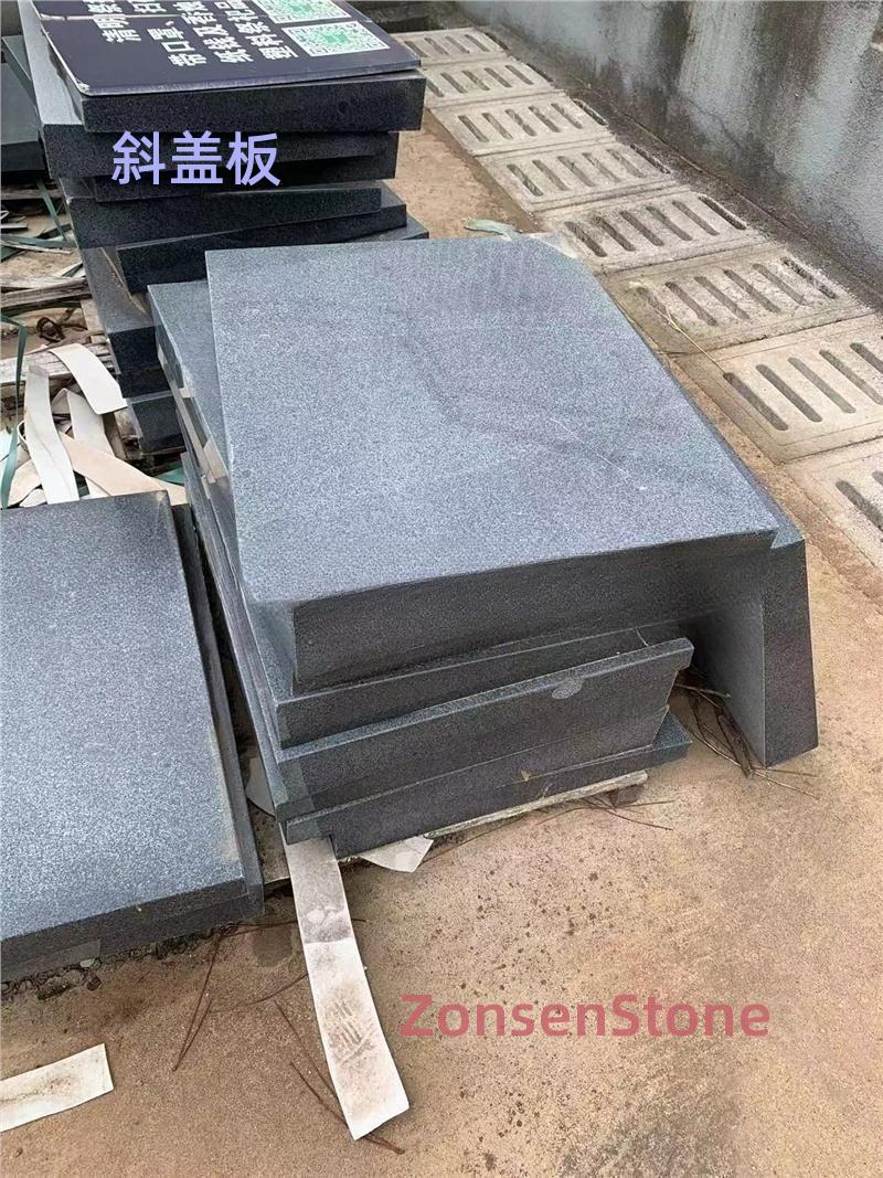 Sloping cover plate