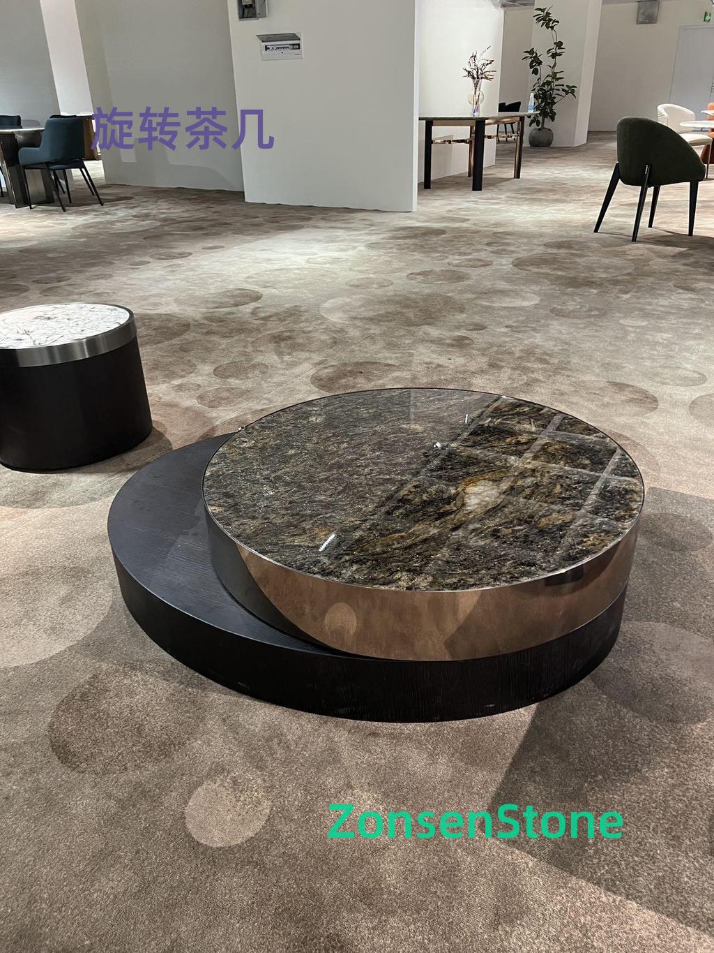 Rotating coffee table