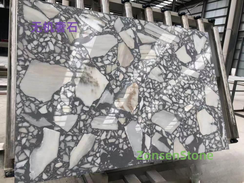 Inorganic luxury stones
