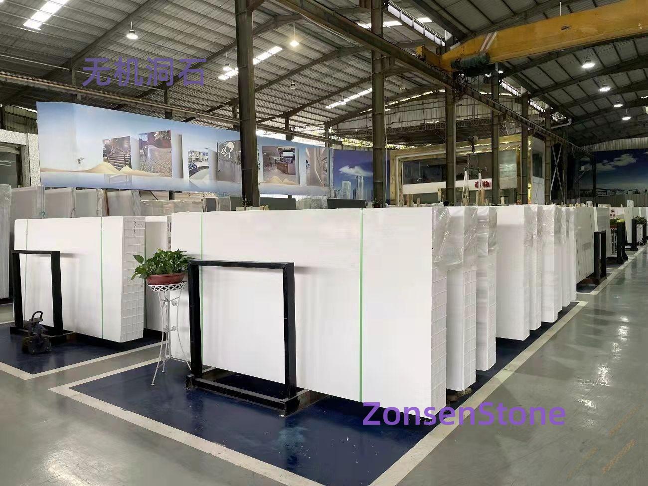 Inorganic travertine