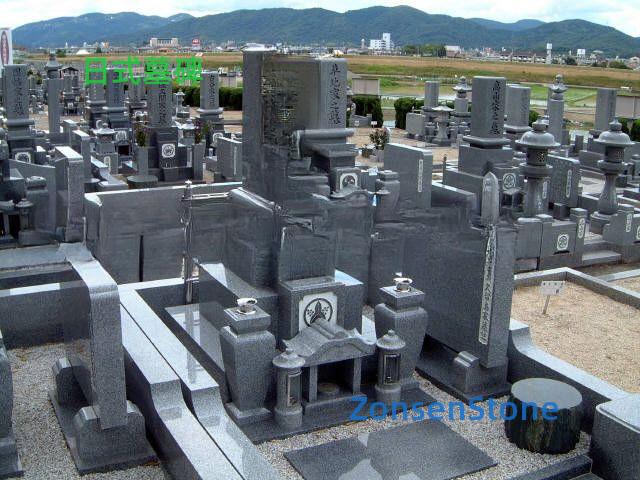 Japanese-style tombstone