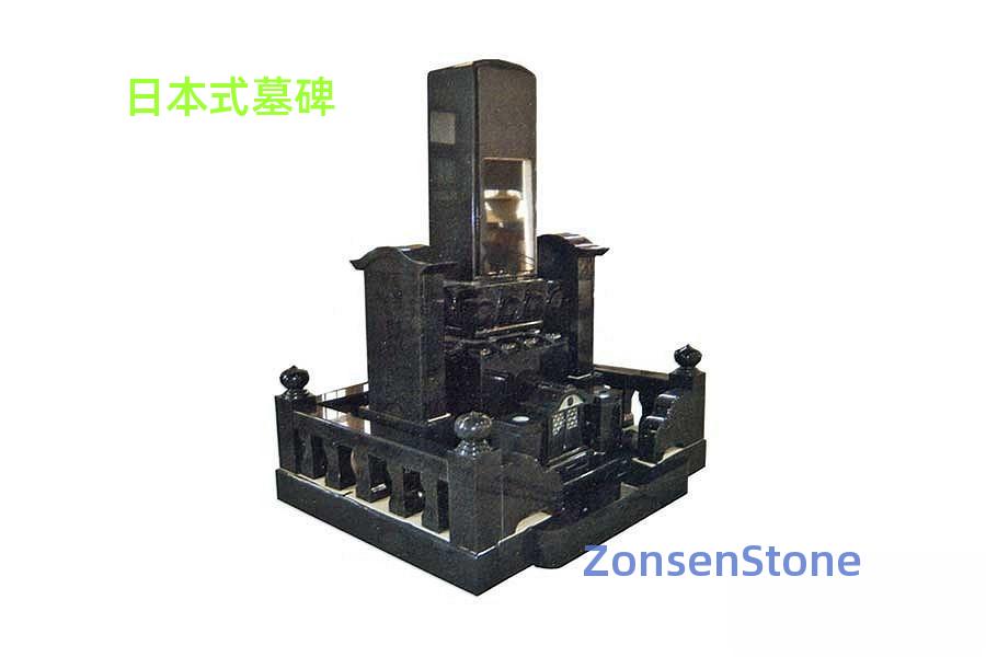 Japanese-style tombstone
