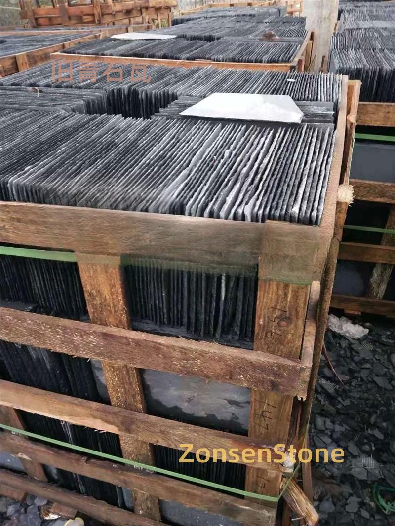 Old bluestone tiles