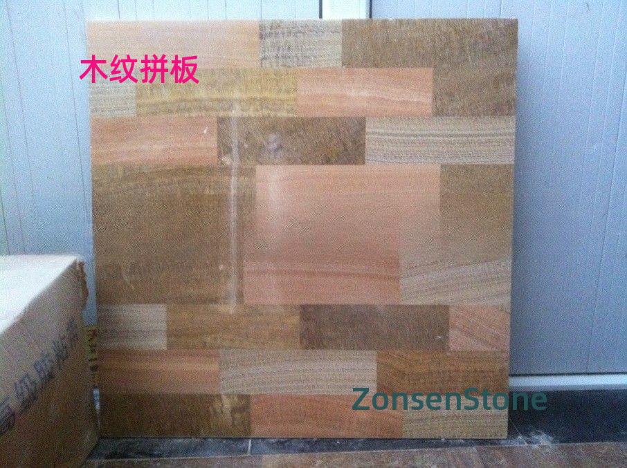 Wood grain paneling