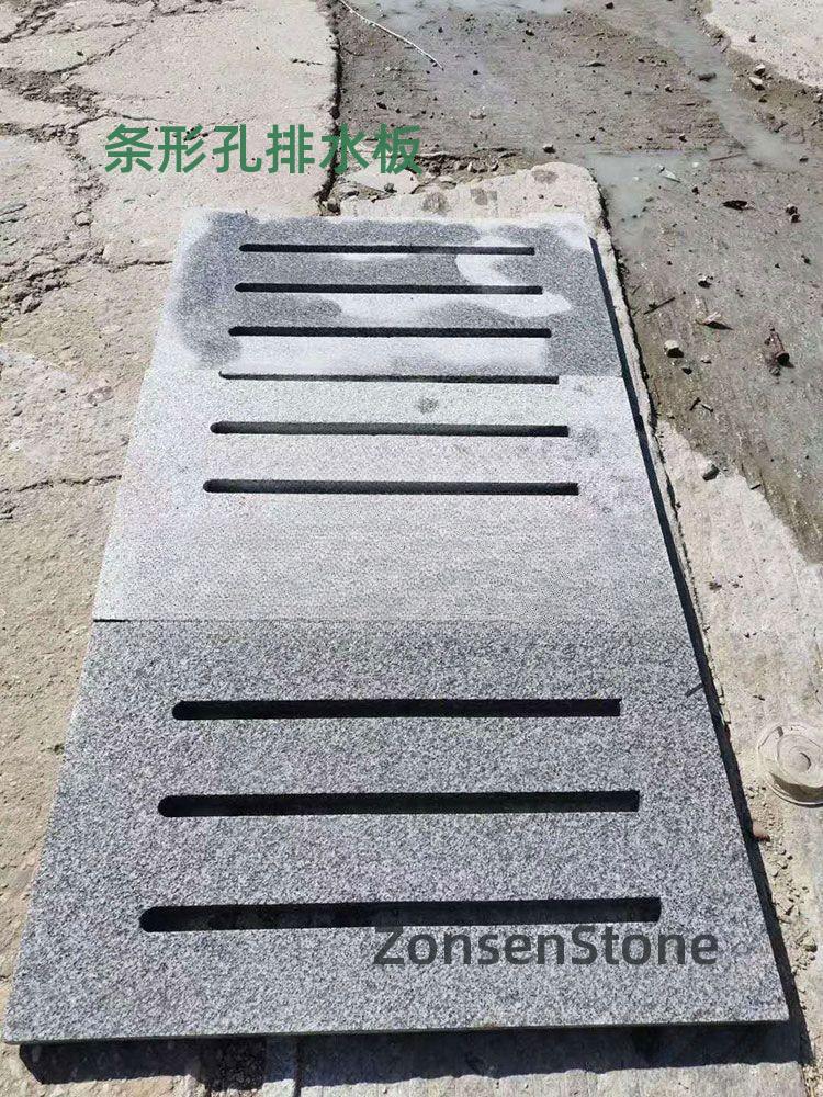 Perforated drainage board