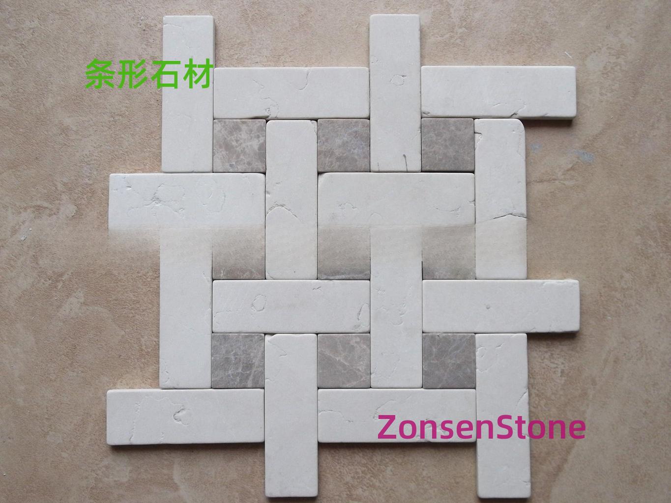 Strip stone