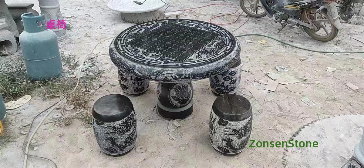Tables and chairs