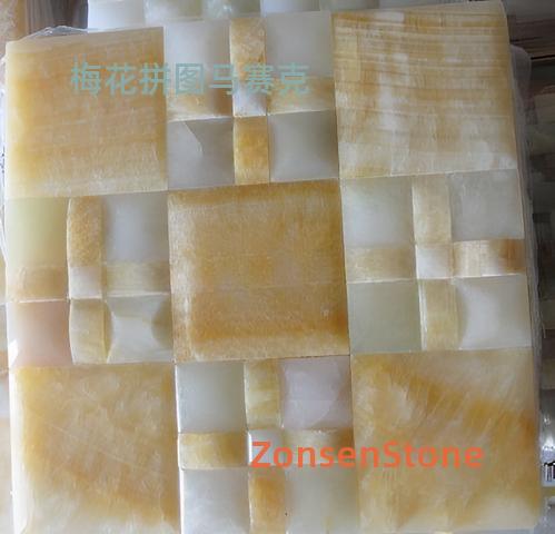 Plum blossom mosaic